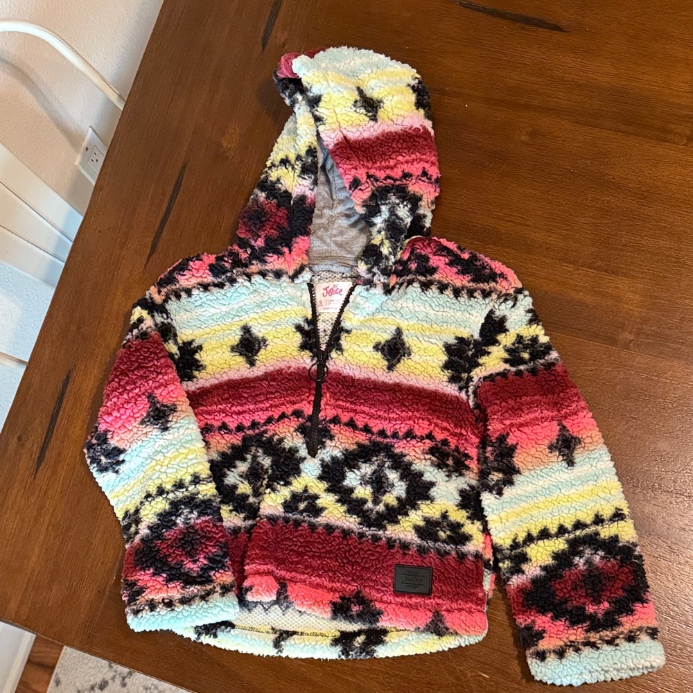 Justice Aztec Hoodie